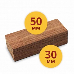 Палисандр, доска обрезная, 30/50 мм